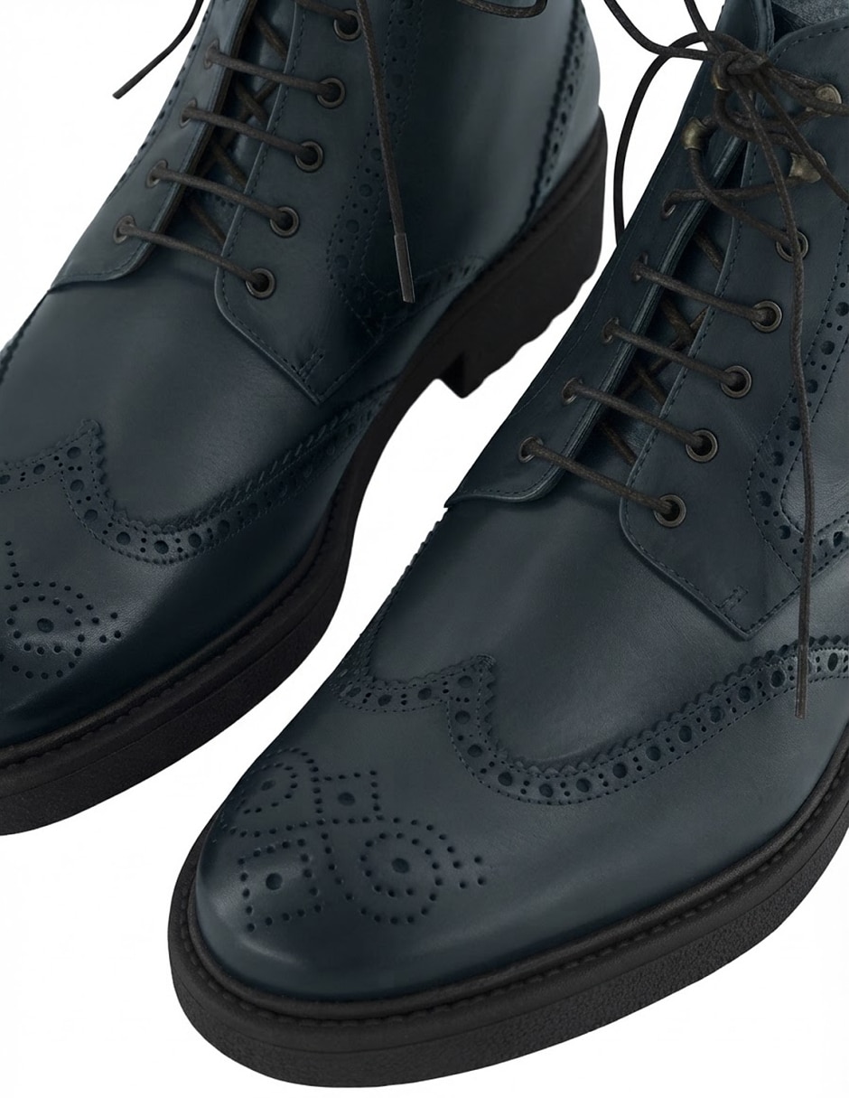 Bota de piel para hombre 5