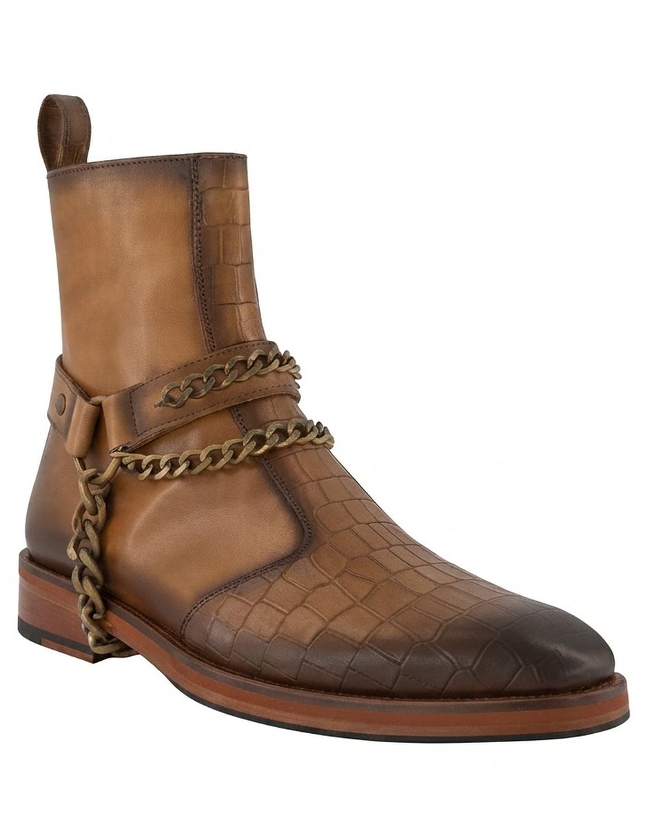 Bota de piel para hombre Bota de piel para hombre