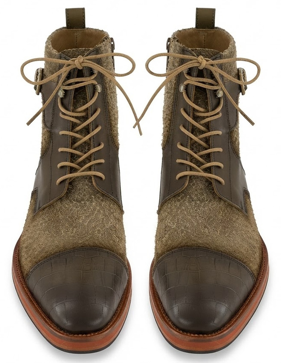 Bota de piel para hombre 5