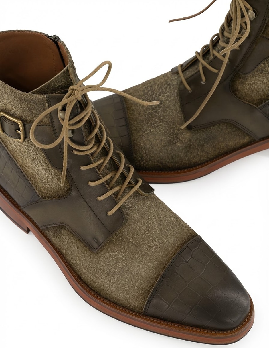 Bota de piel para hombre 4