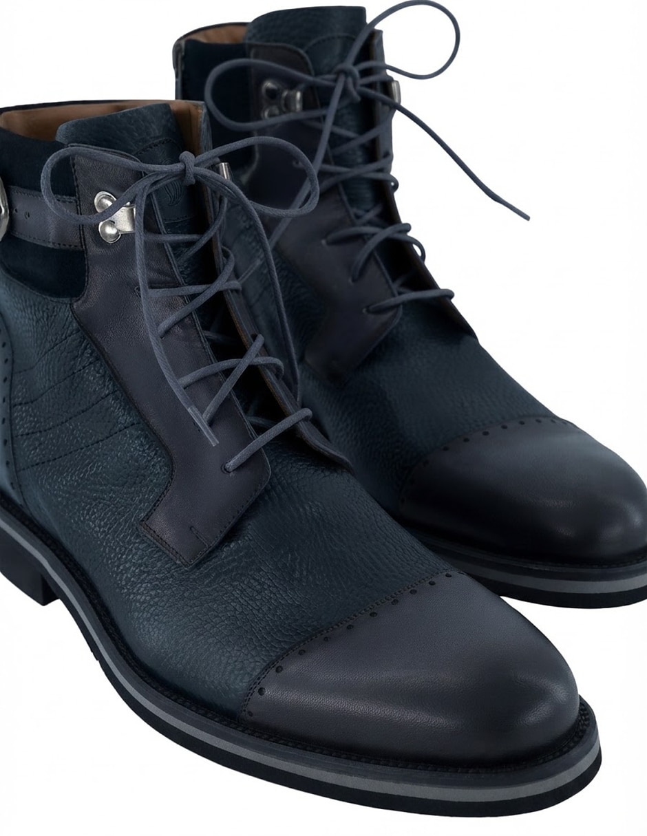 Bota prada de piel para hombre 3
