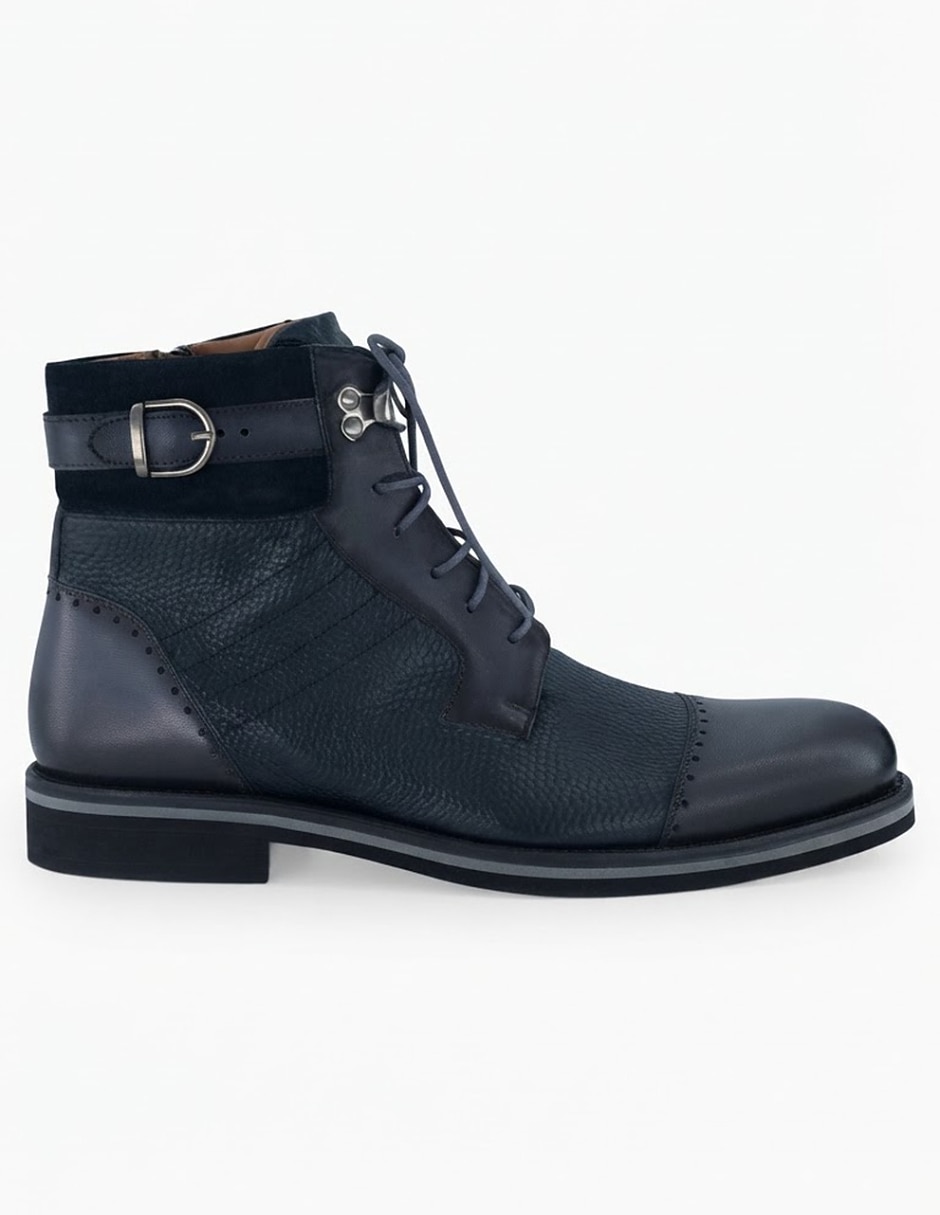 Bota prada de piel para hombre 2