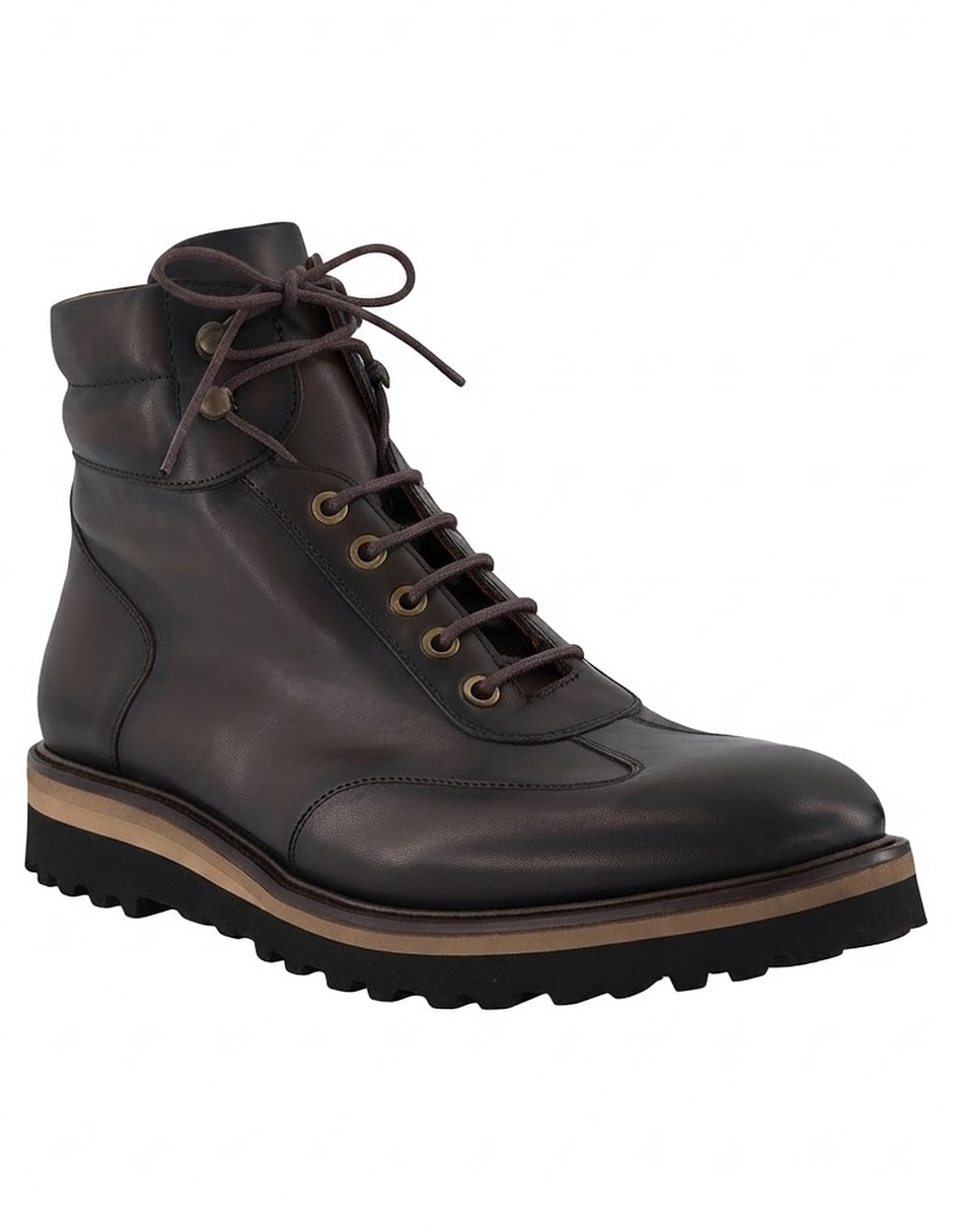 Bota prada de piel para hombre 1