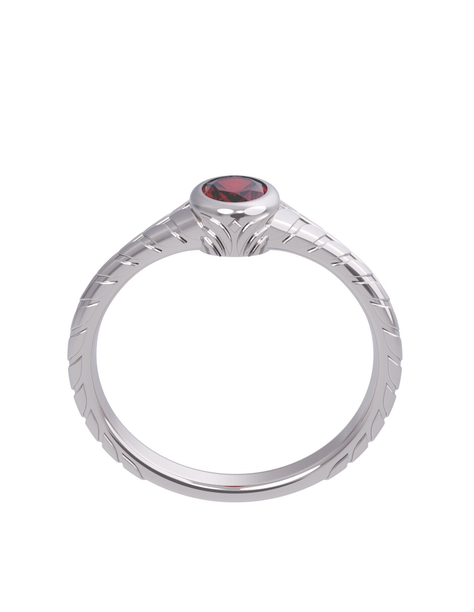 Anillo de compromiso de oro 10 k Eternidad 2026 2