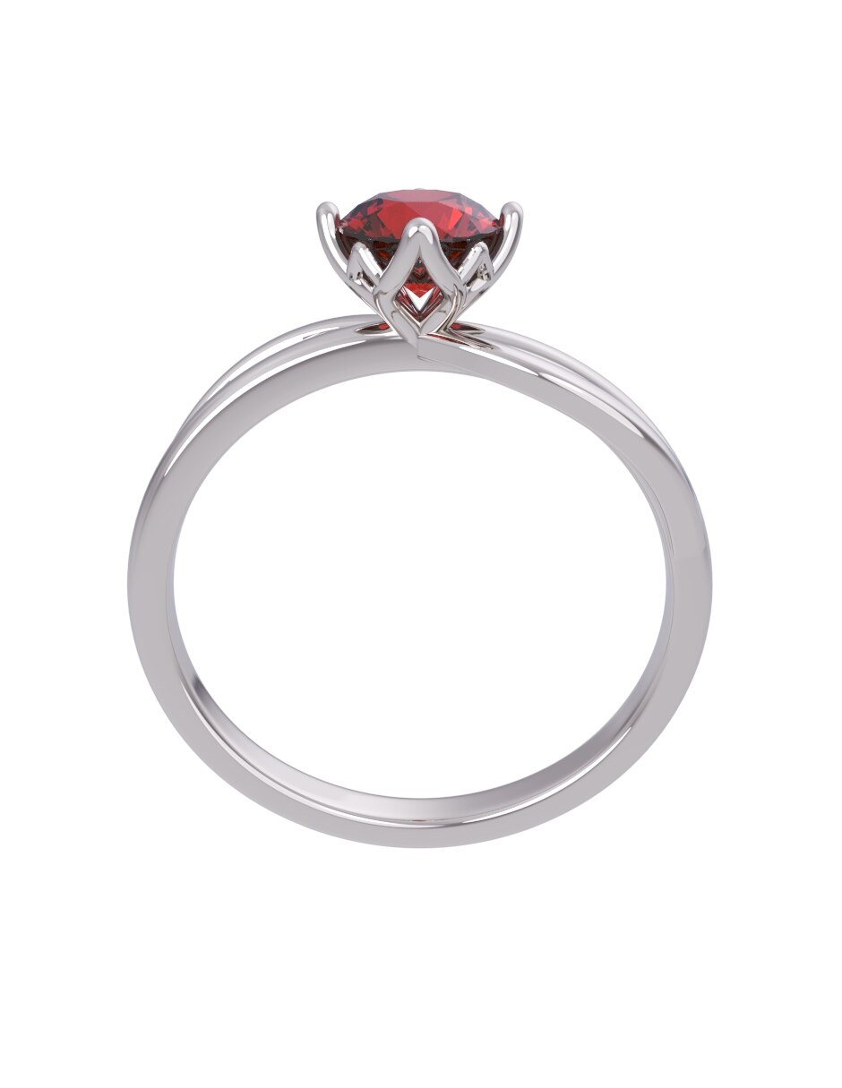 Anillo de compromiso de oro 10 k Eternidad 2026 2
