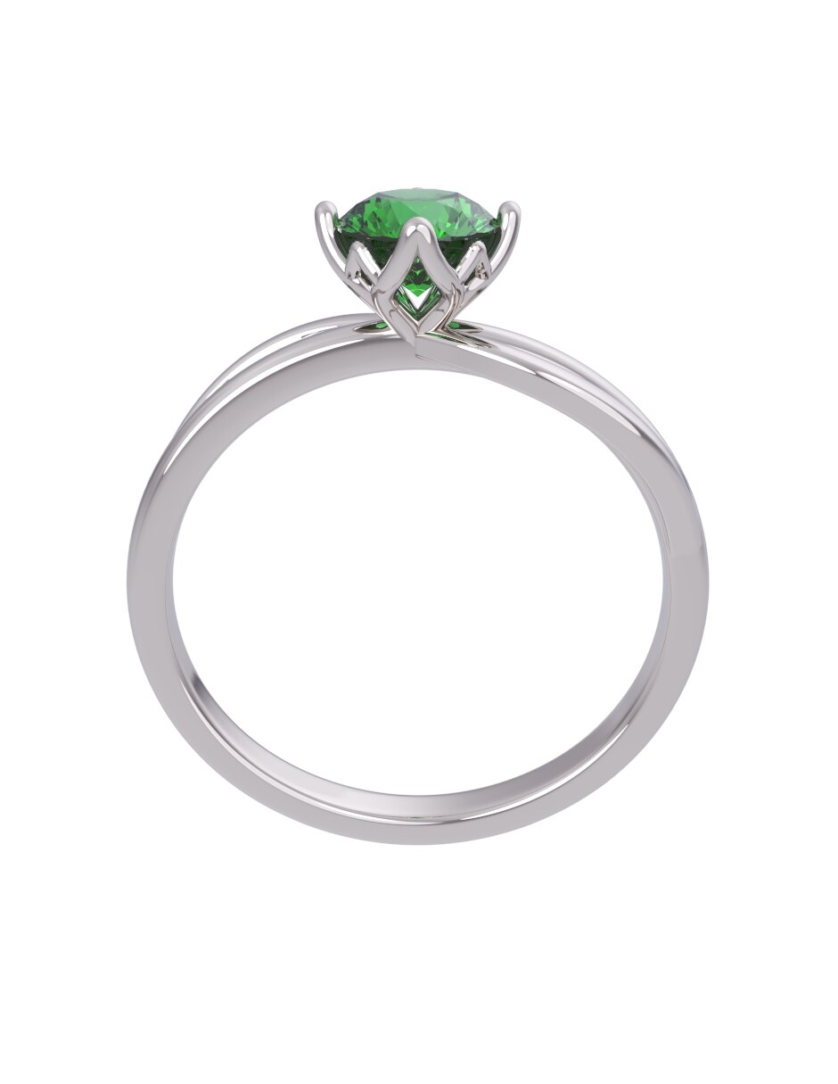 Anillo de compromiso de oro 10 k Eternidad 2026 2