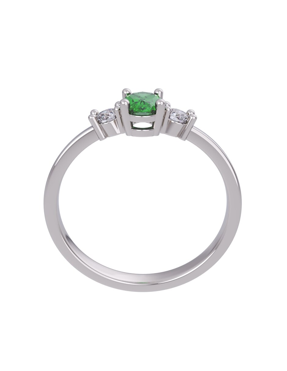 Anillo de compromiso de oro 10 k Eternidad 2026 2