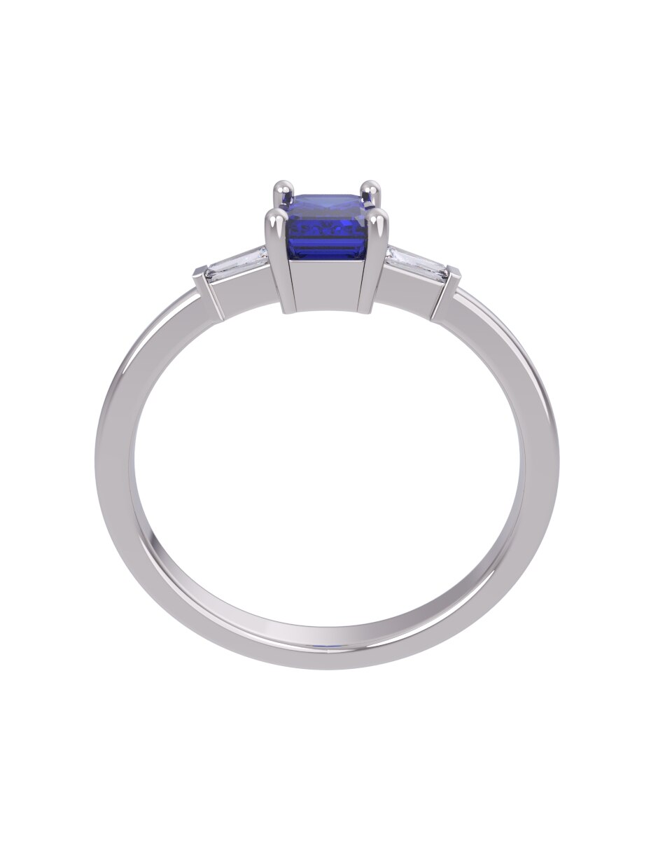 Anillo de compromiso de oro 10 k Eternidad 2026 2