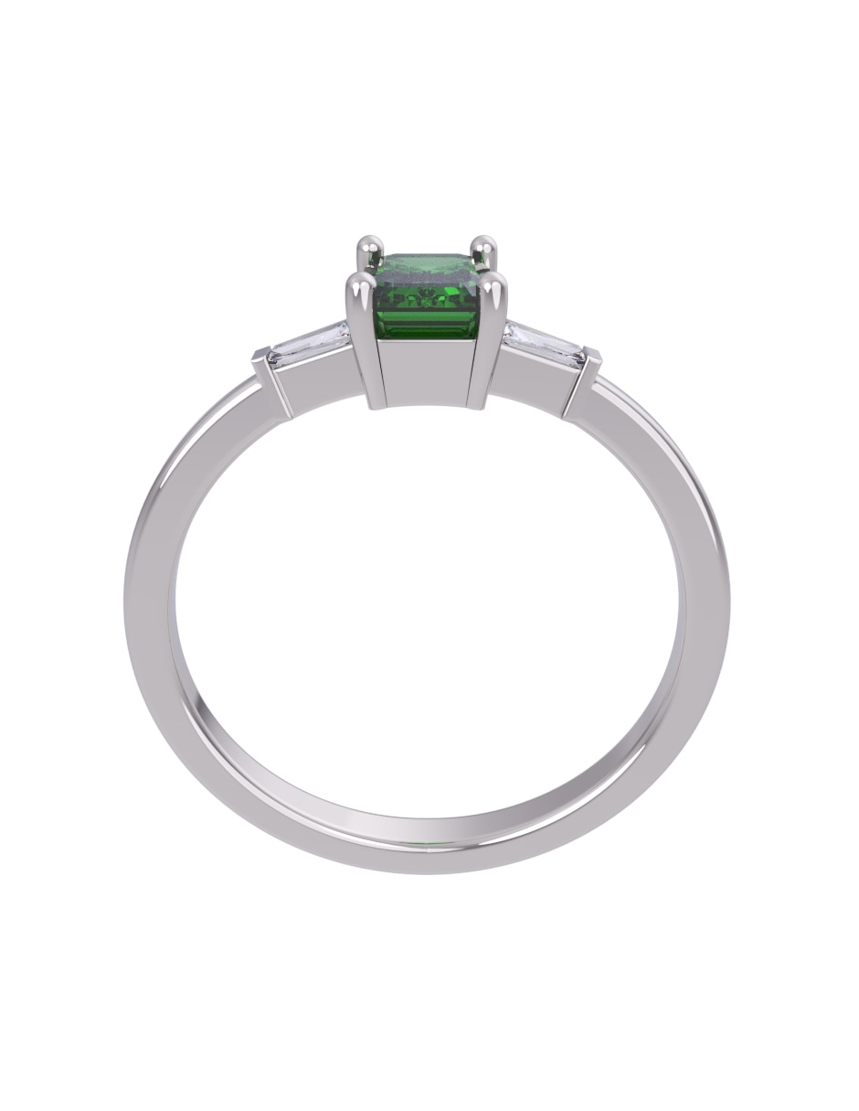 Anillo de compromiso de oro 10 k Eternidad 2026 2
