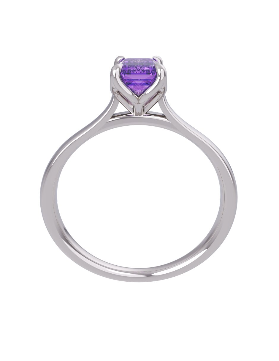 Anillo de compromiso de oro 10 k Eternidad 2026 2