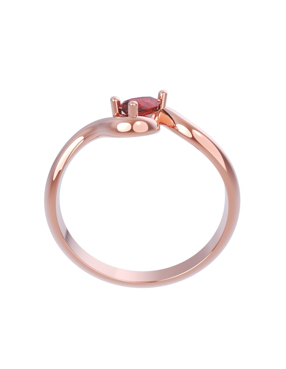 Anillo de compromiso de oro 10 k Eternidad 2026 2