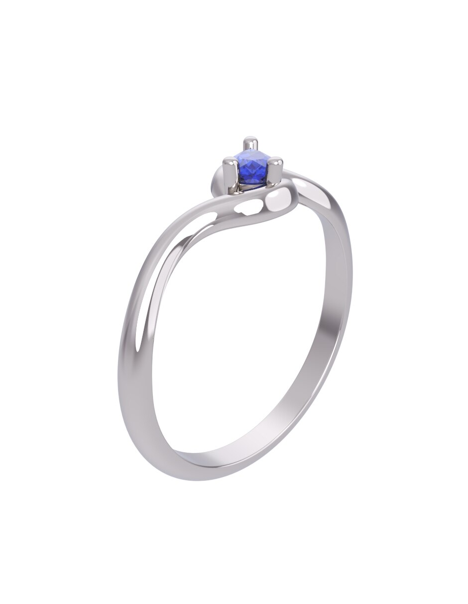 Anillo de compromiso de oro 10 k Eternidad 2026 3