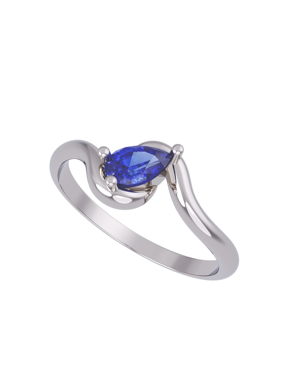 Anillo de compromiso de oro 10 k Eternidad 2026 4