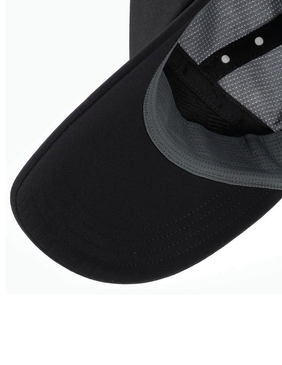 Gorra visera curva elástico para correr para adulto