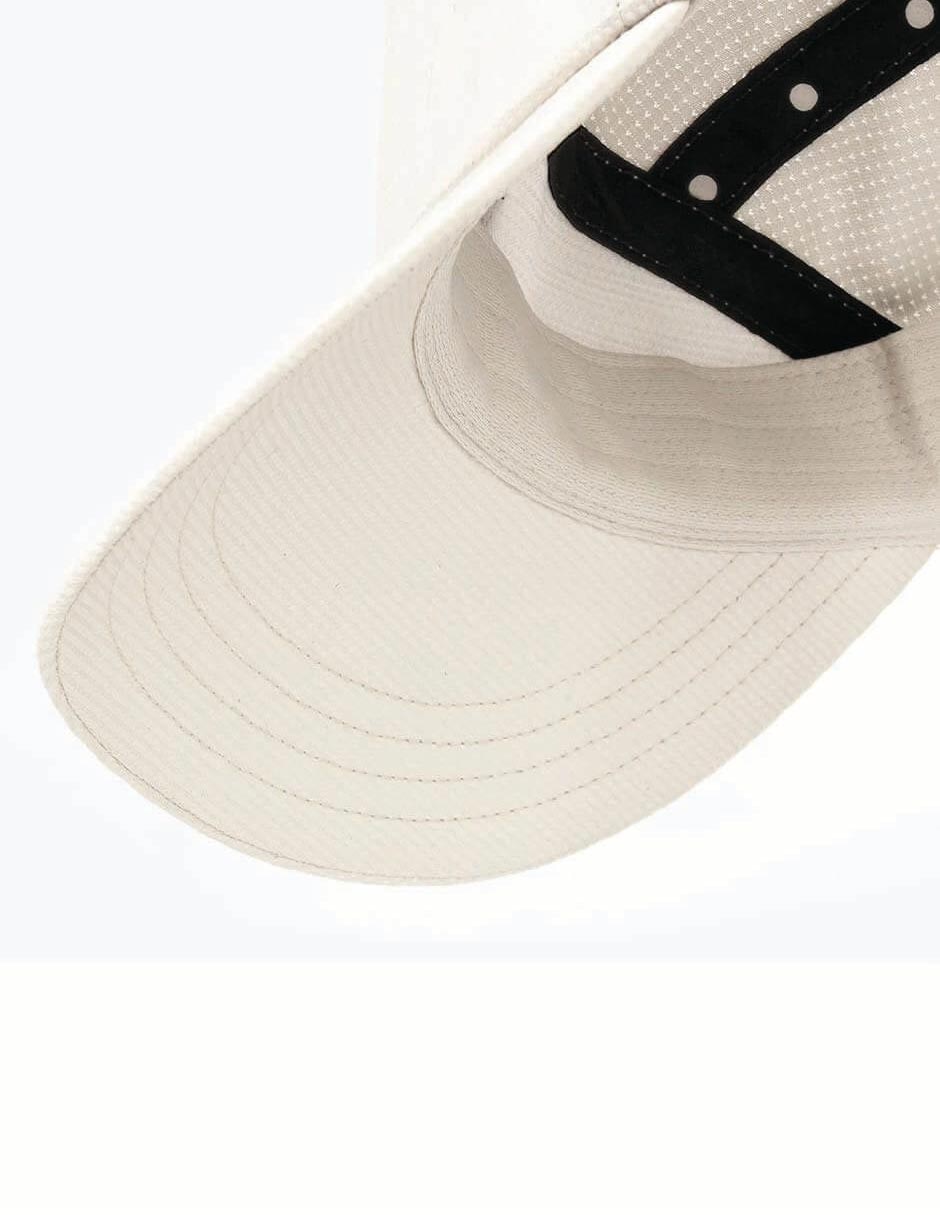 Gorra visera curva elástico para correr para adulto