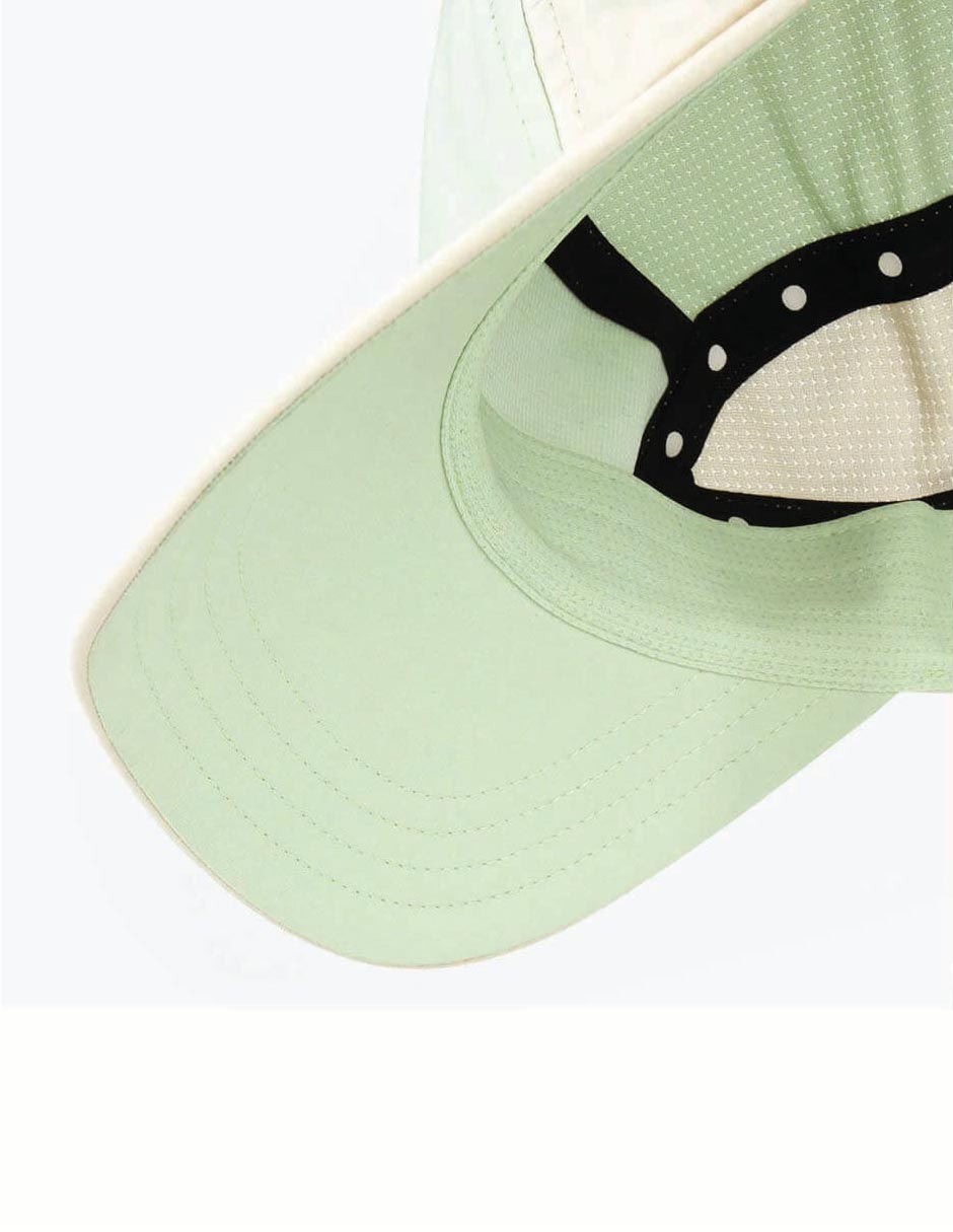 Gorra visera curva elástico para correr para adulto