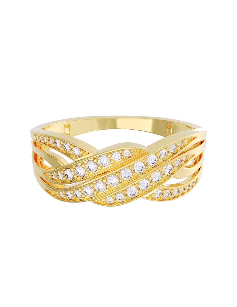 Churumbela de 10 k zirconia Churumbela de 10 k zirconia