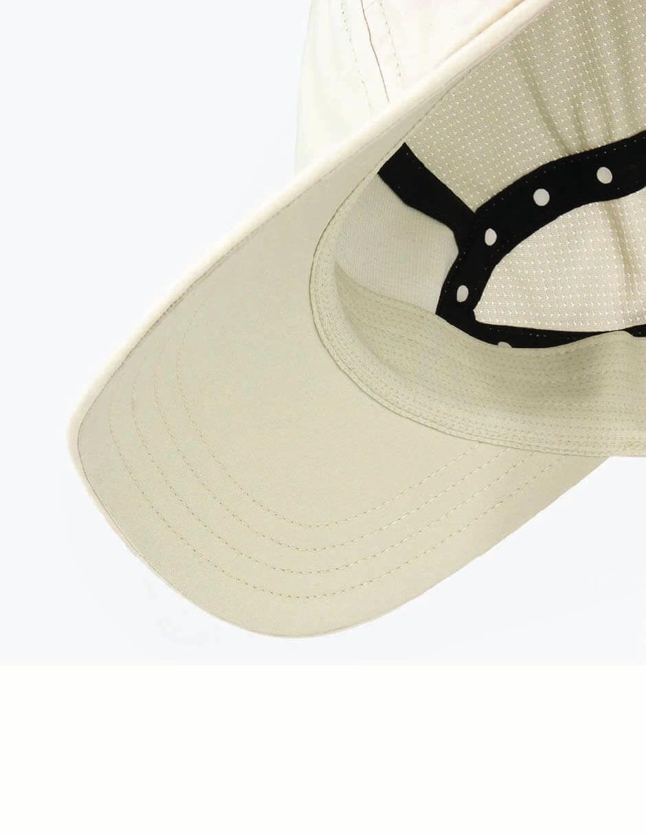 Gorra visera curva elástico para correr para adulto