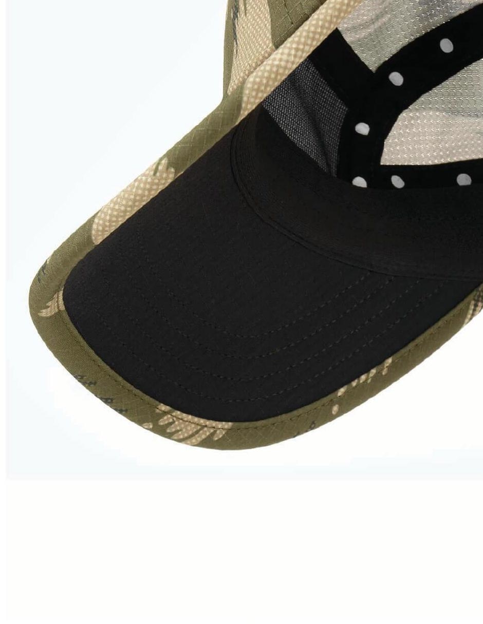 Gorra visera curva broche para correr para adulto
