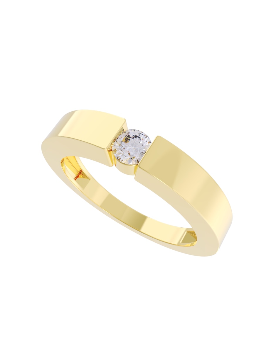 Churumbela de 10 k zirconia 2