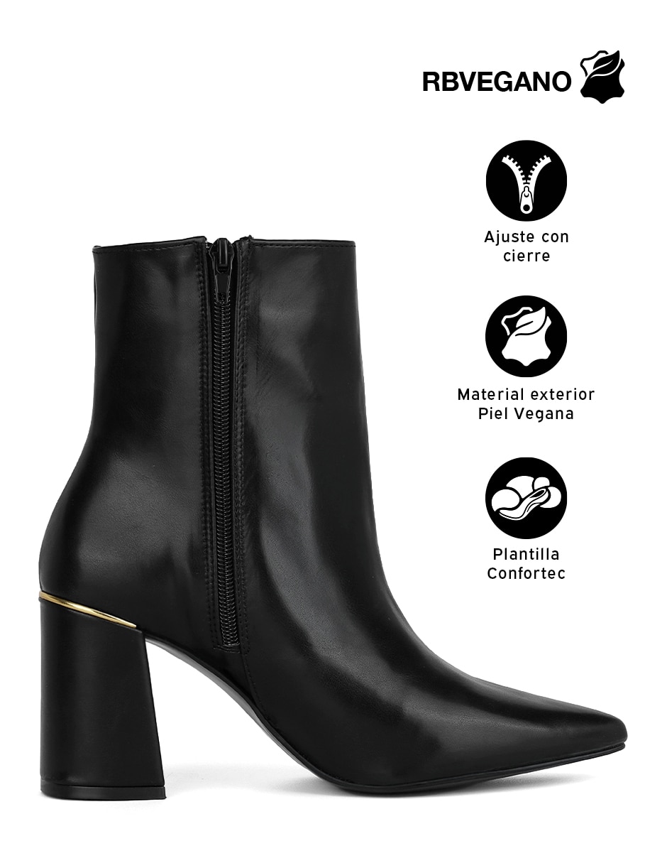 Botín arriba del tobillo rbcollection rbvegano de piel para mujer 4