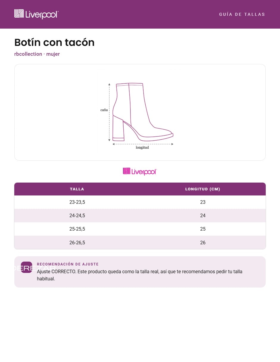 Botín al tobillo para mujer