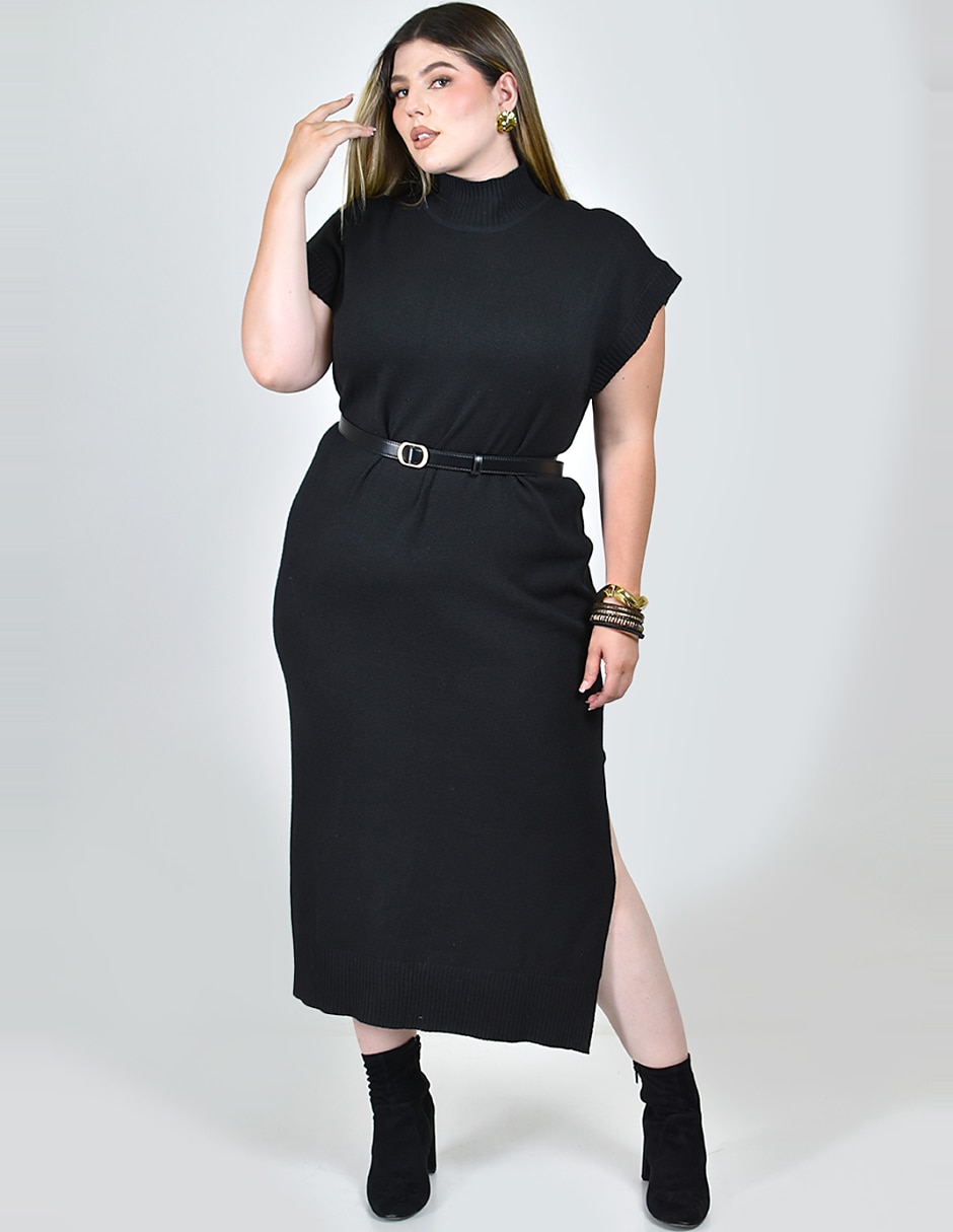 Vestido midi casual para mujer Vestido midi casual para mujer