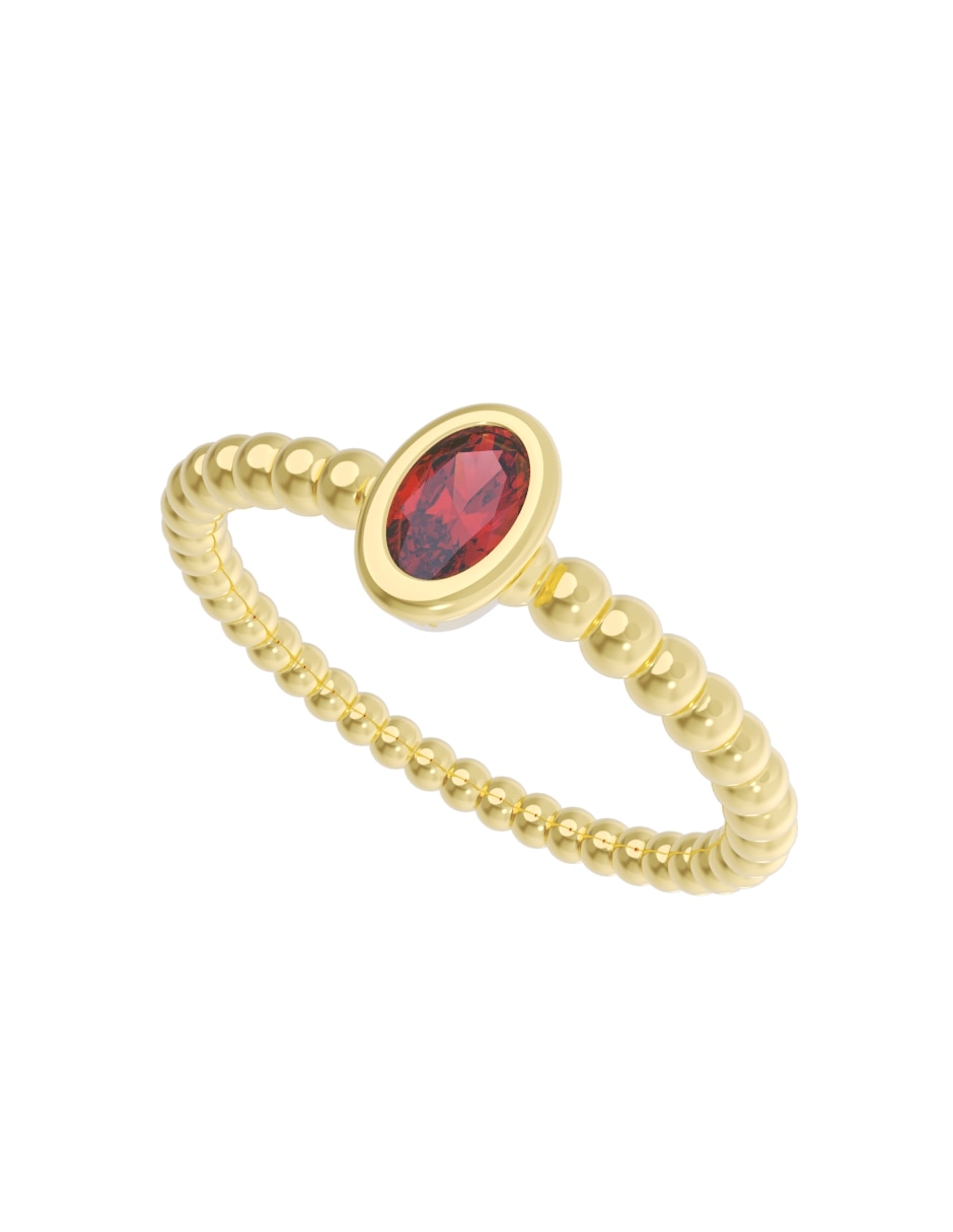Churumbela de 10 k zirconia 2