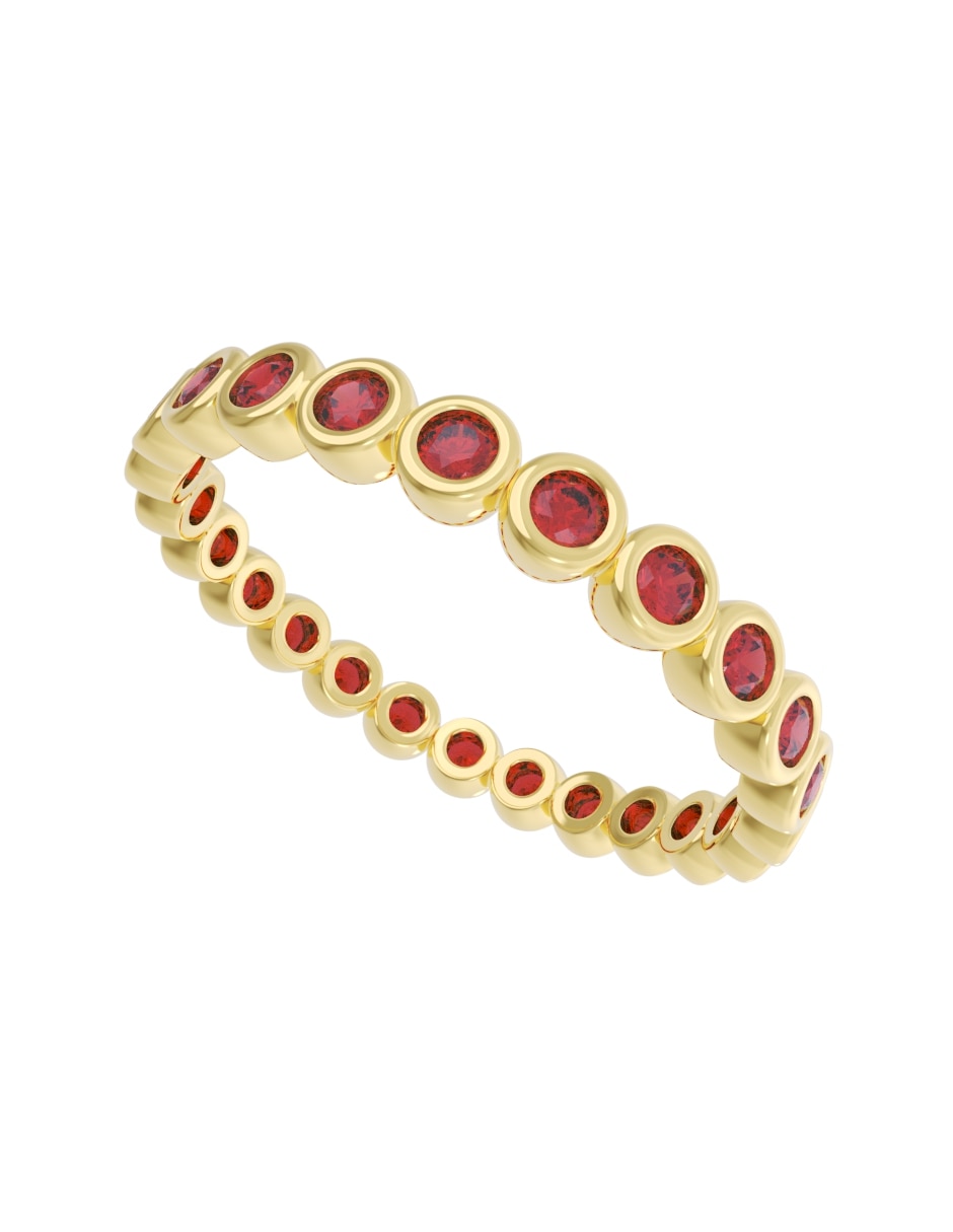 Churumbela de 10 k zirconia 2