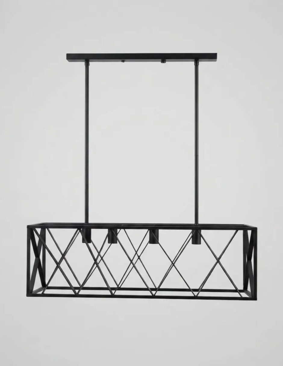 Lampara colgante incandescente y led reclap 5