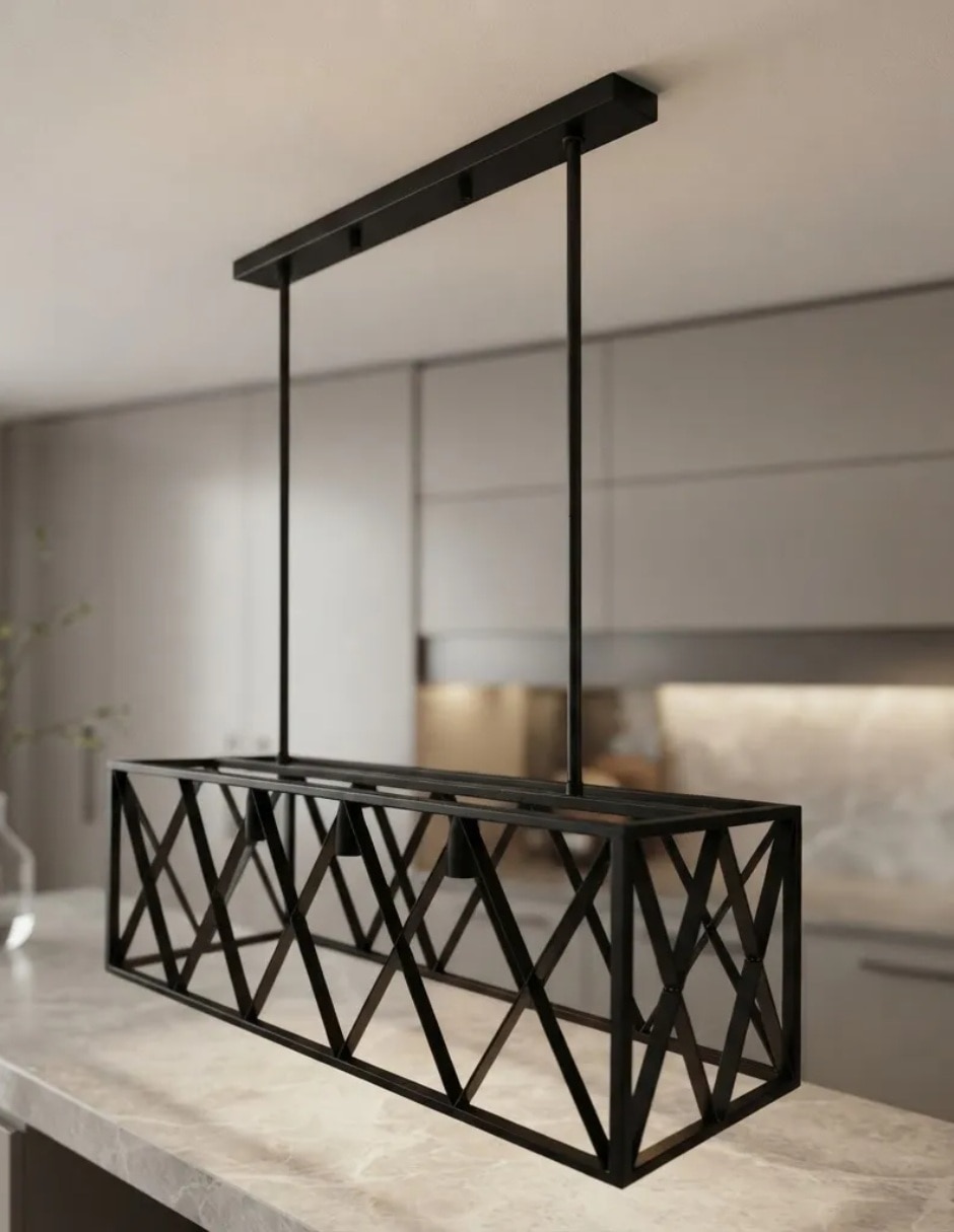 Lampara colgante incandescente y led reclap 6