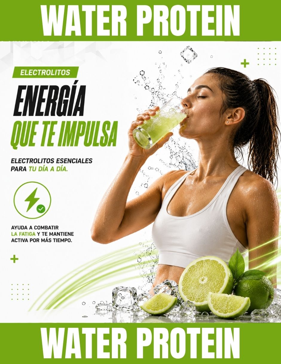 Water protein con péptidos de colágeno sabor limón 5