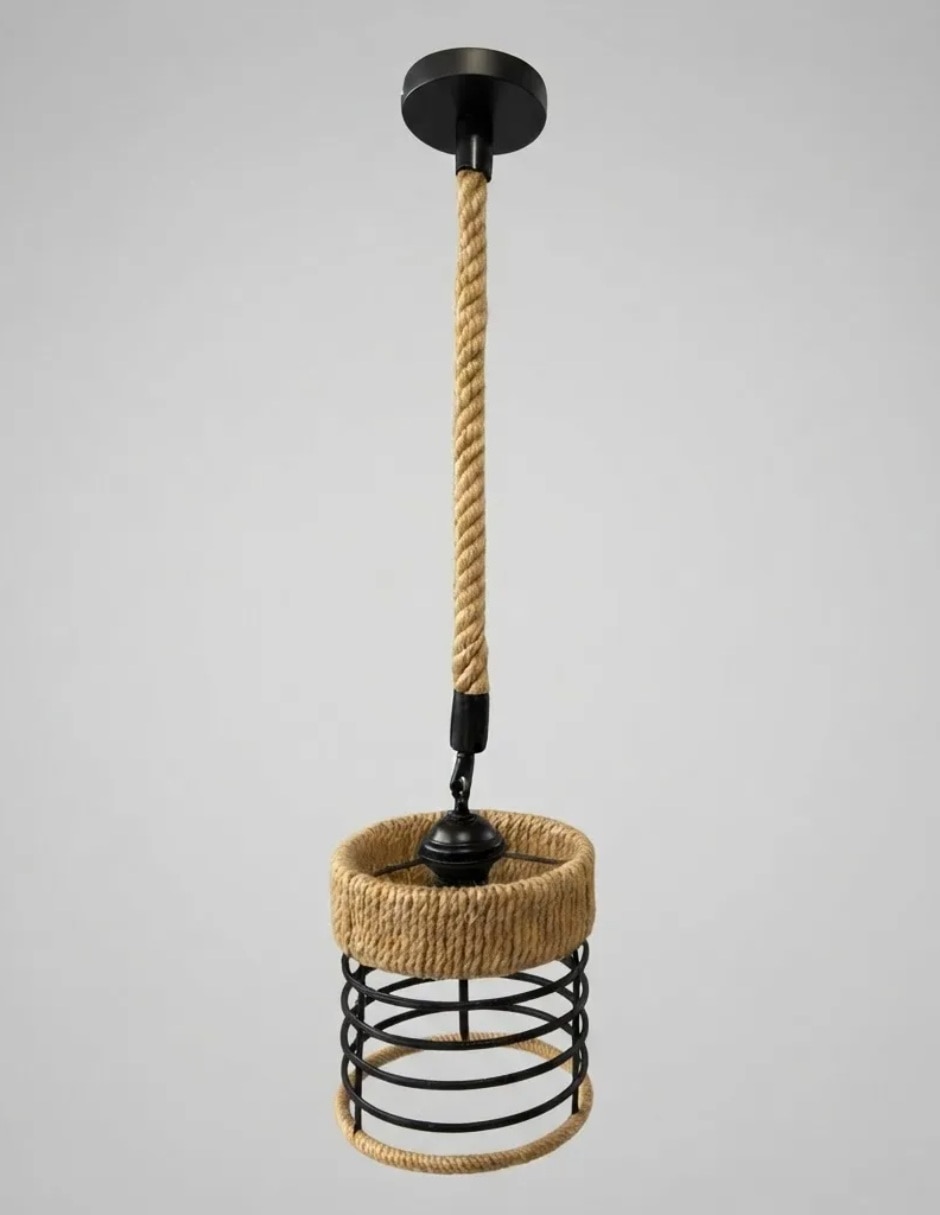 Lampara colgante incandescente y led yutsog 5