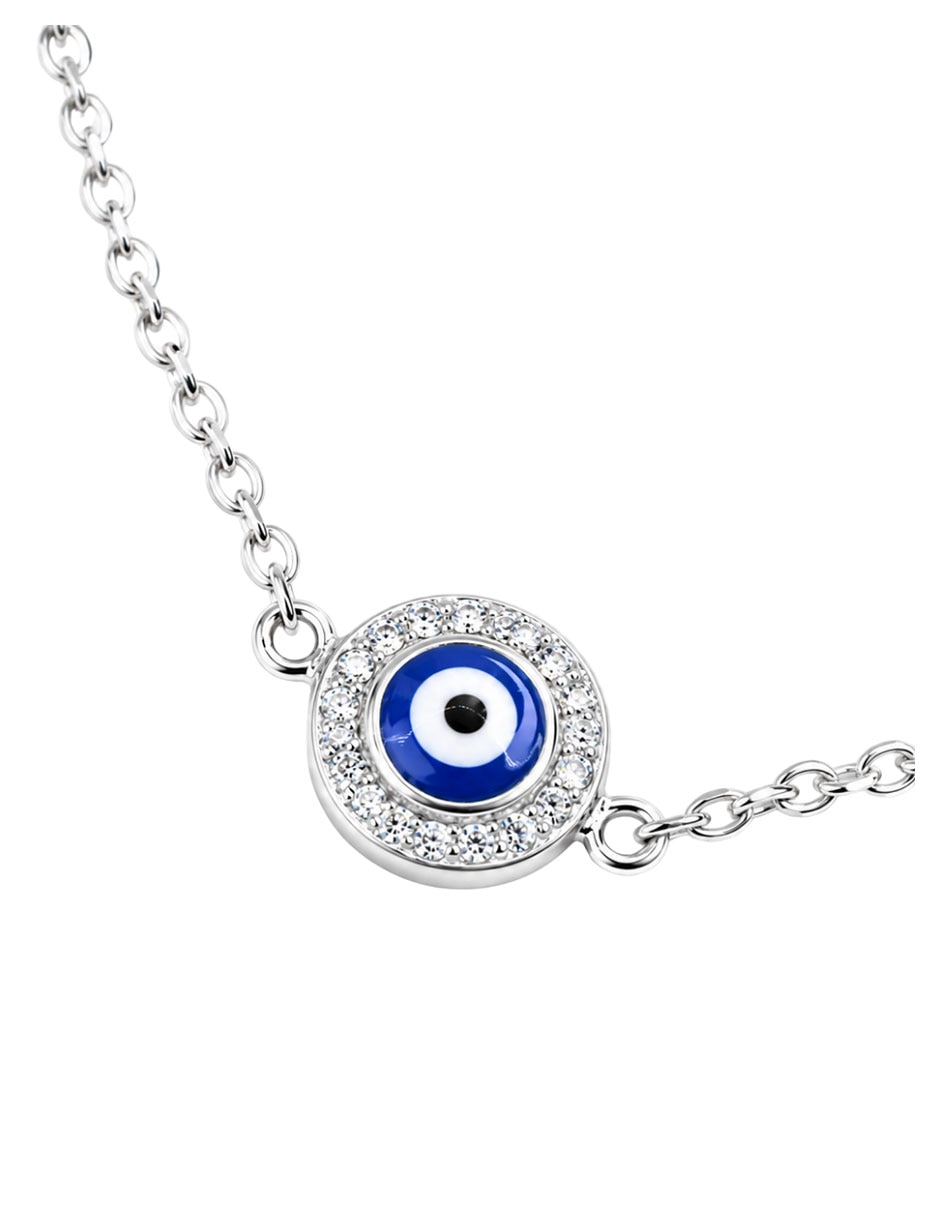 Pulsera de plata con zirconia p 925 5