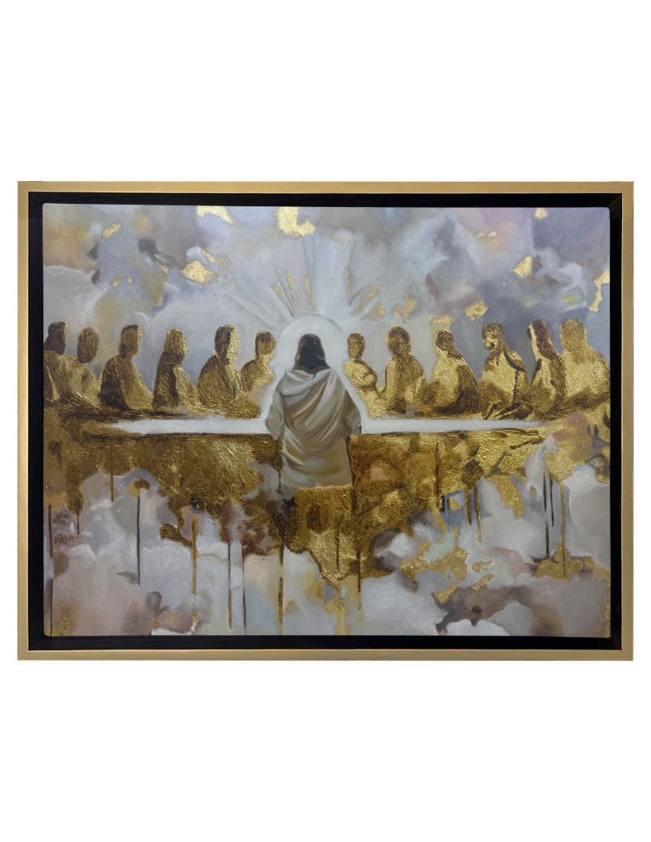Pintura la mesa de la gracia técnica acrílico Pintura la mesa de la gracia técnica acrílico