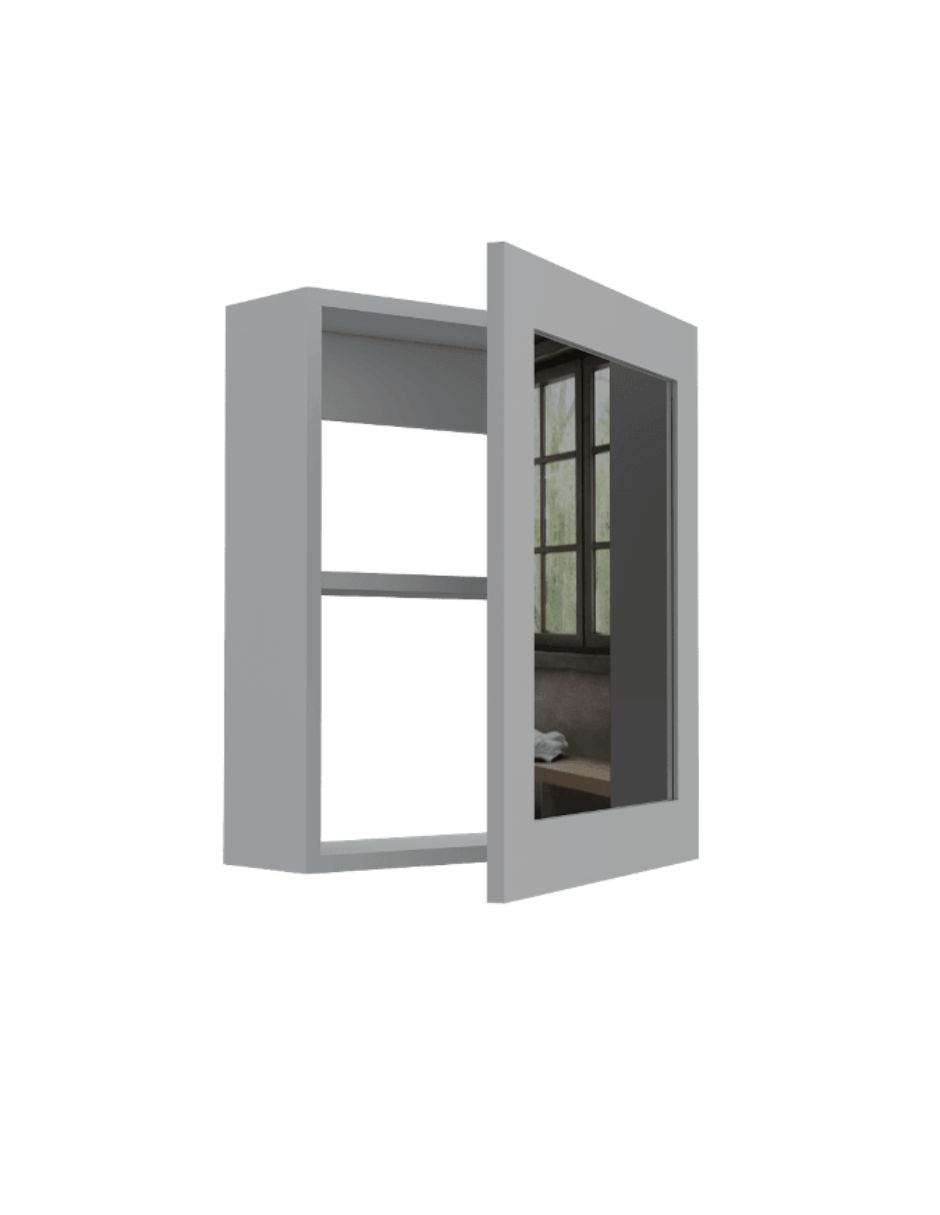 Gabinete superior armable de aglomerado y madera
