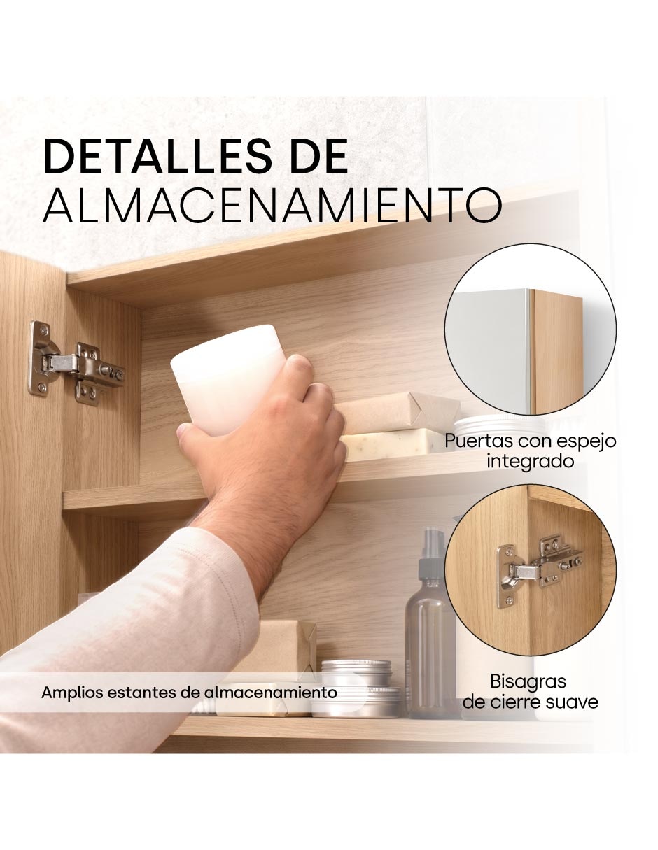 Botiquín repisa mdf 4
