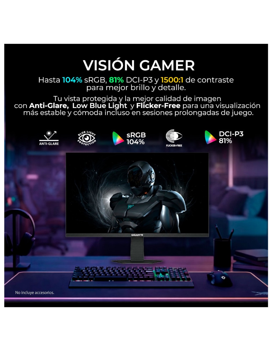 Monitor gamer GS24F14 IPS Full HD 23.8 pulgadas 4