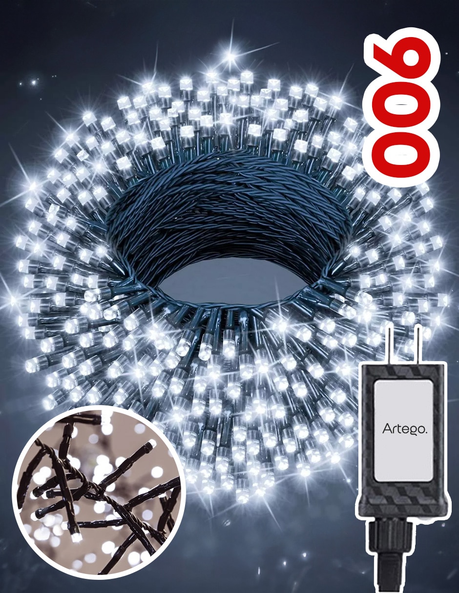 Serie luces Led con 900 focos