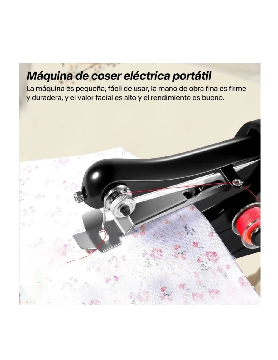 Máquina de coser portátil 4
