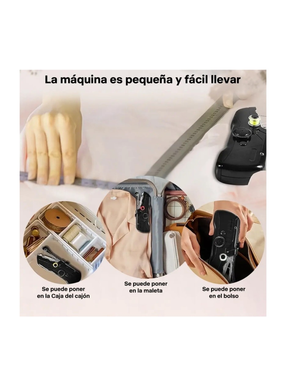 Máquina de coser portátil 3