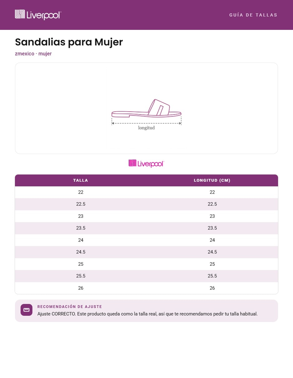 Sandalia para mujer 6