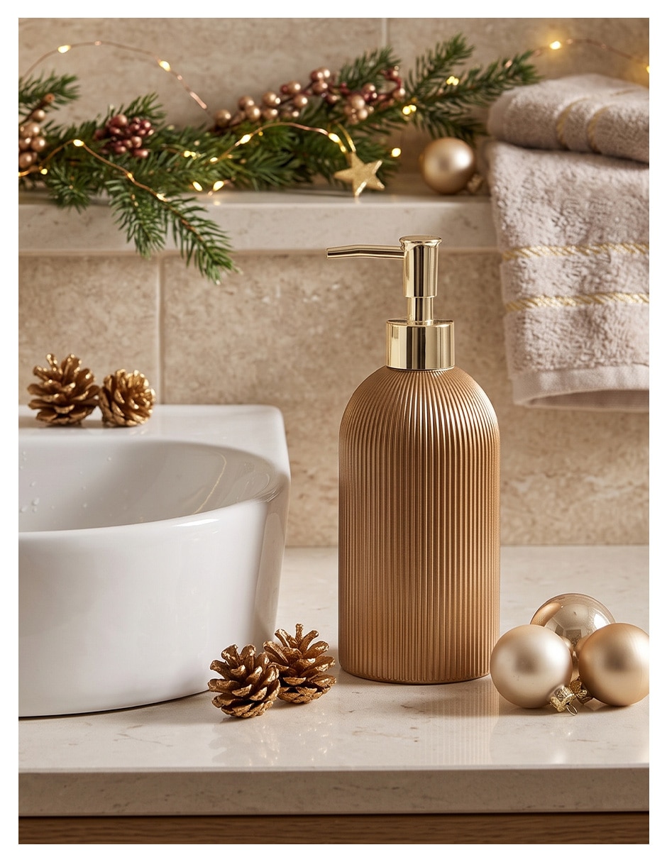 Dosificador jabón de navidad de resina 5