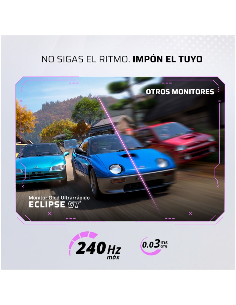 Monitor gamer BR-945950 QD-OLED 27 pulgadas