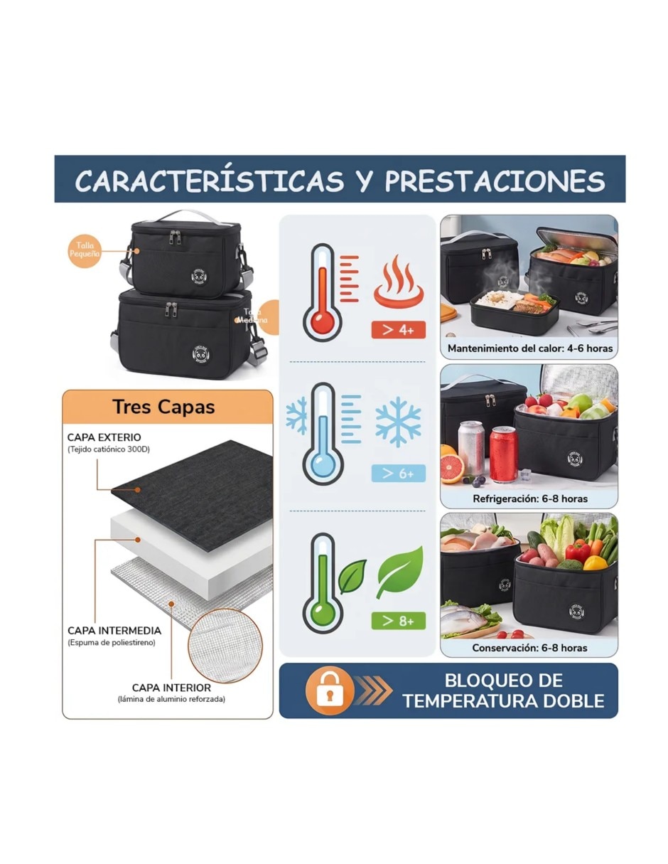 Bolsa térmica daisy 3
