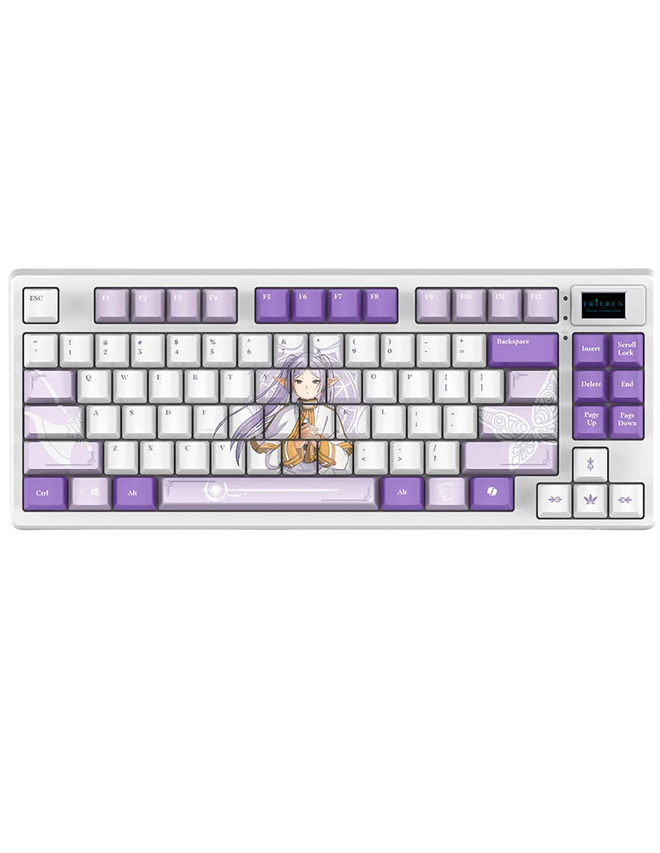 Mouse y teclado gaming gear bundle frieren edition