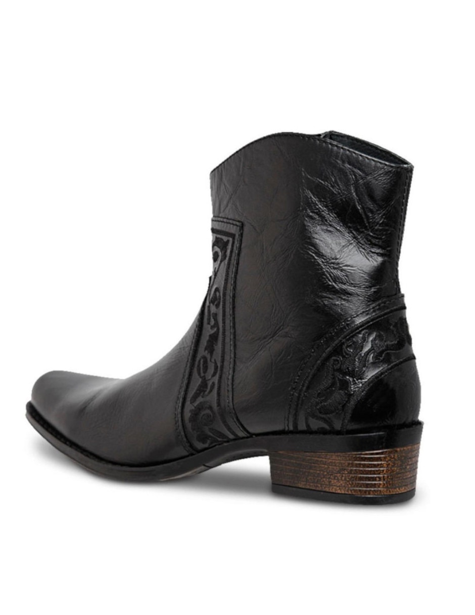 Bota de piel para hombre