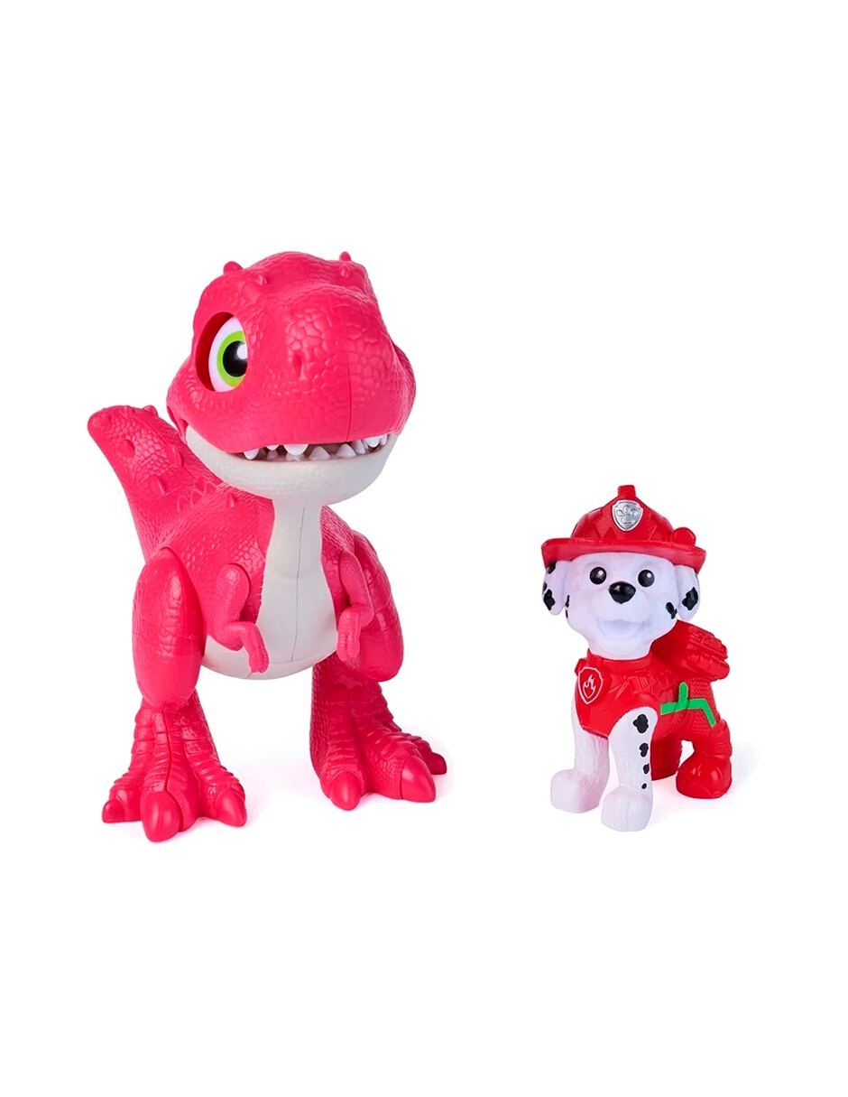 Figura de colección articulada paw patrol the dino movie marshall collectors con sonido