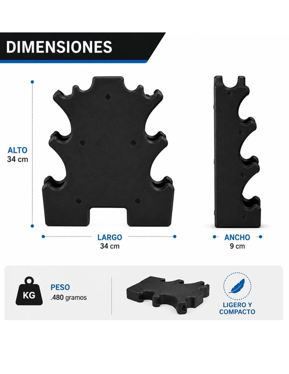 Rack de 3 compartimentos 3
