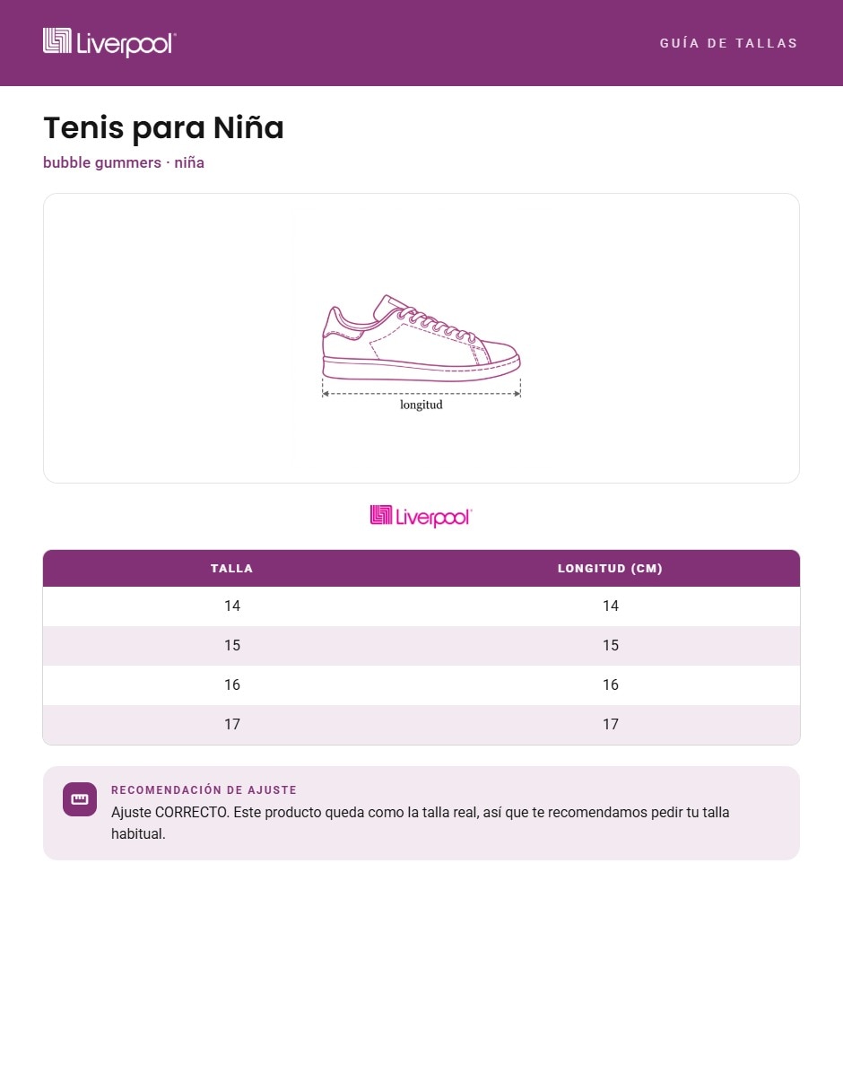 Tenis para niña 6
